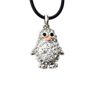 Pinguin Anhänger mit Kette