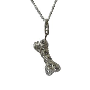 Hunde Knochen Charm Anhänger