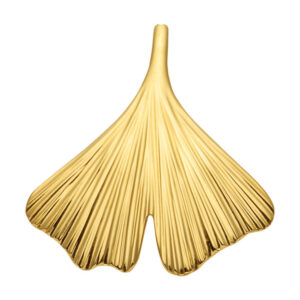 Ginkgoblatt - Anhänger aus 585 echt Gold